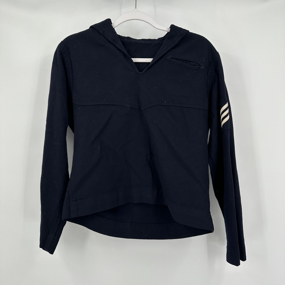 Vietnam Era Mens Navy Undress Jumper Size 38 Minimalist Military